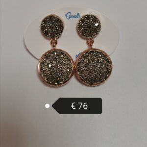 Orecchini "Toppe" doppio